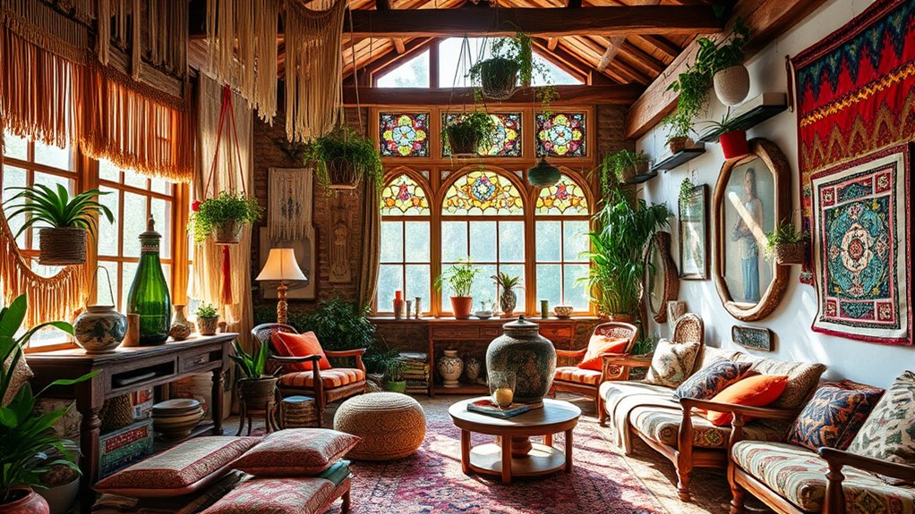 vibrant eclectic layered decoration