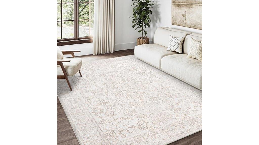 vintage 4x6 washable rug