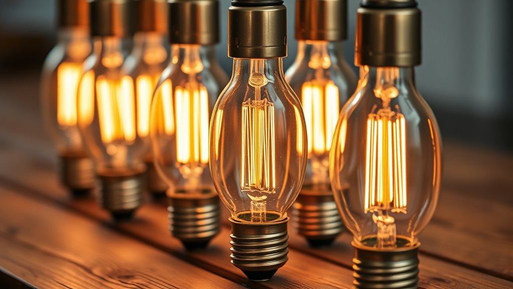 vintage style energy efficient lighting