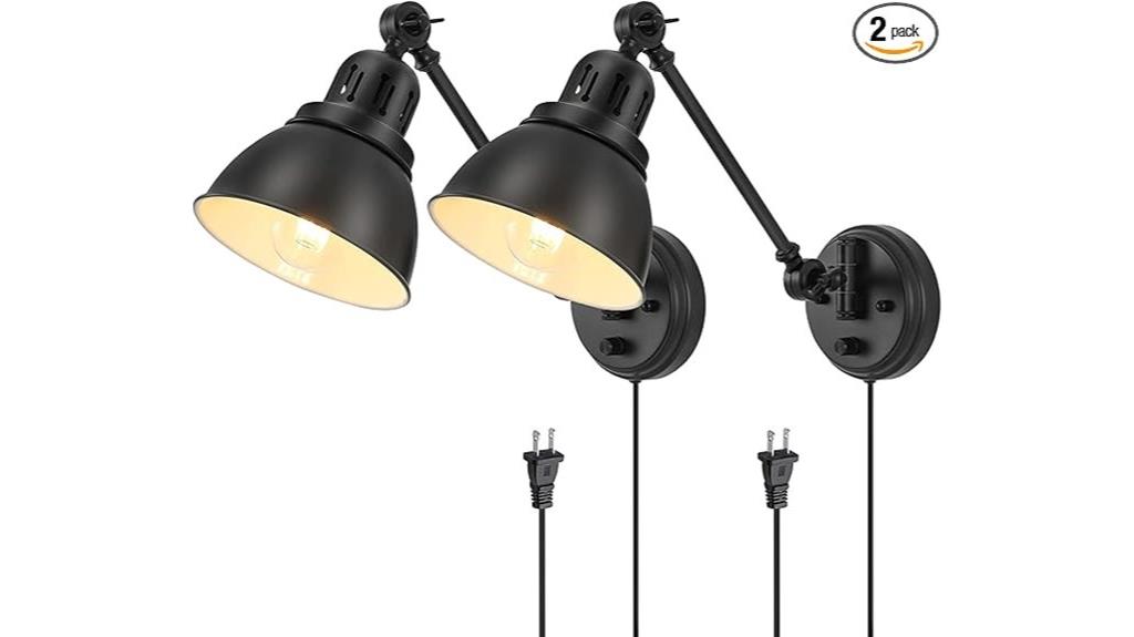 wall sconces set of two