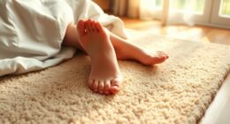 warm floors promote sleep