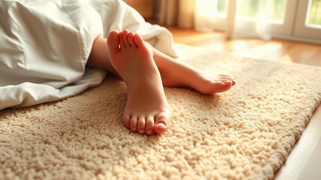 warm floors promote sleep