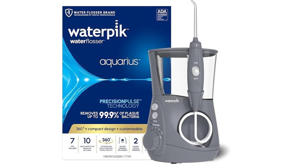waterpik aquarius dental flosser