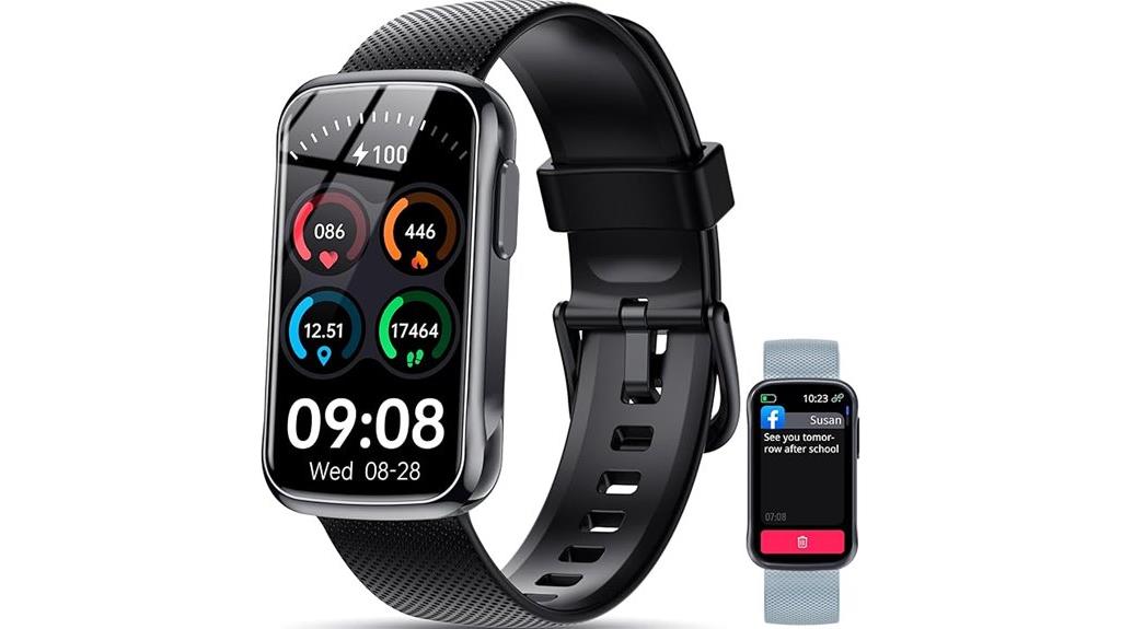 waterproof fitness tracking watch