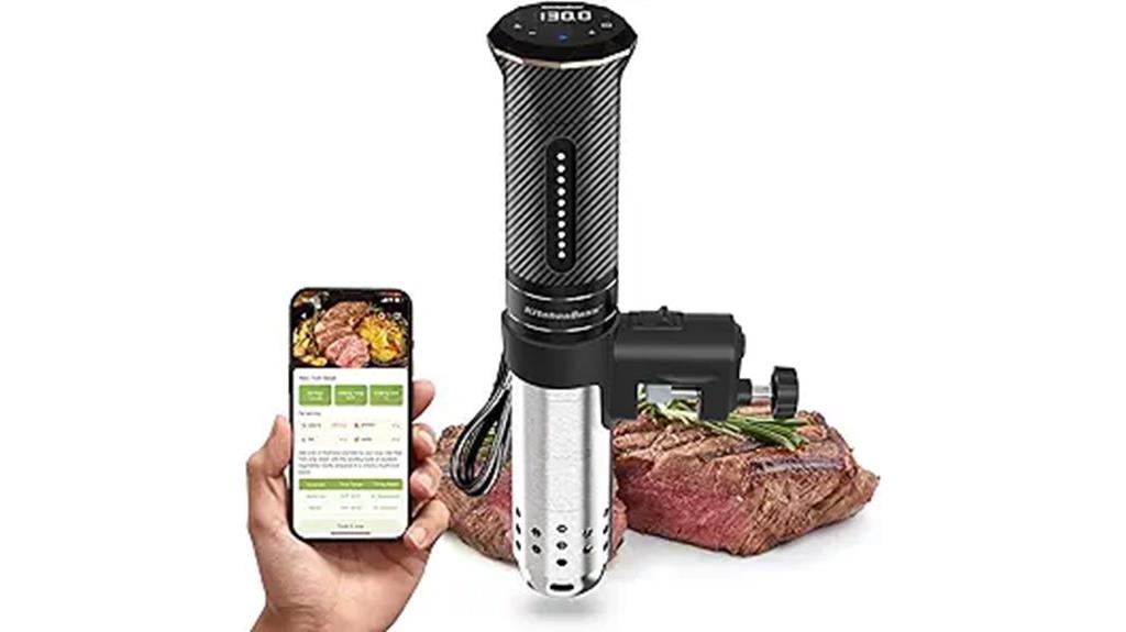 wireless app controlled sous vide