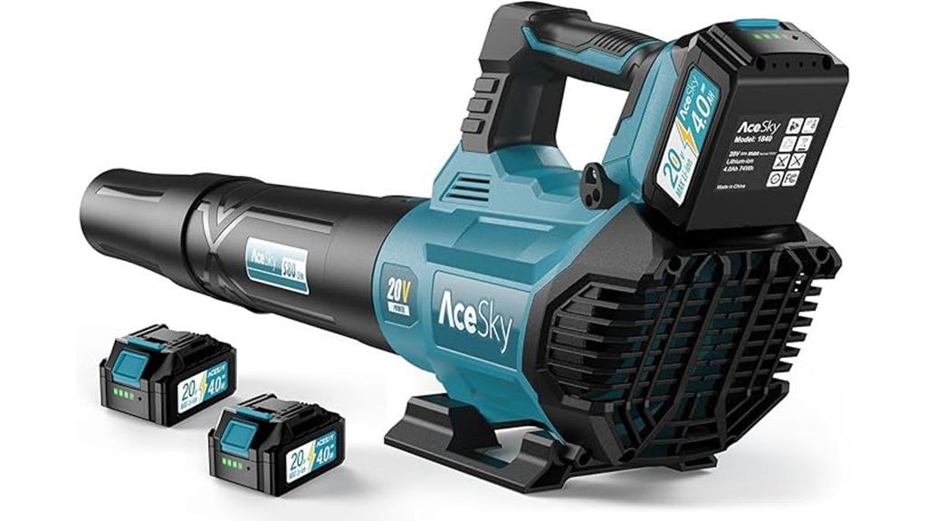 wireless blower with accessories
