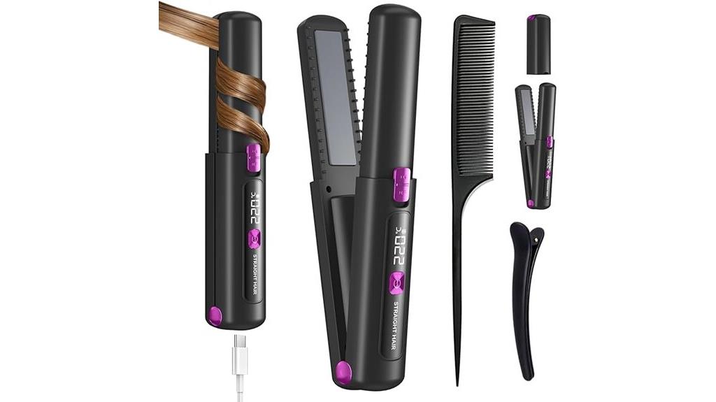 wireless dual function styling tool