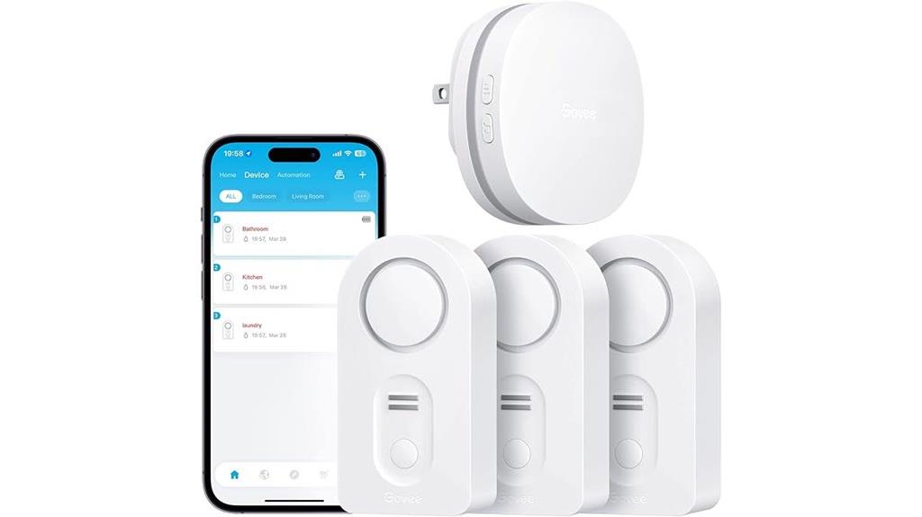 wireless leak detection pack