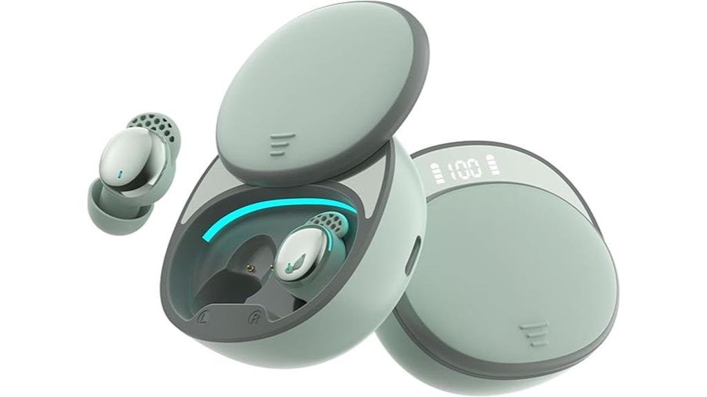 wireless sleep earbuds with noise cancellation