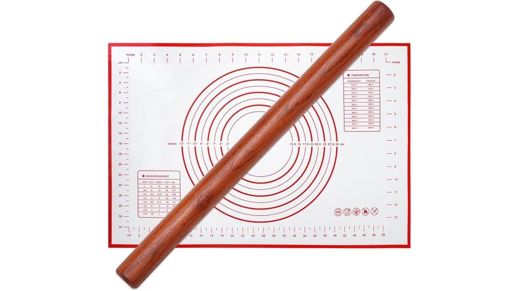 wooden french rolling pin