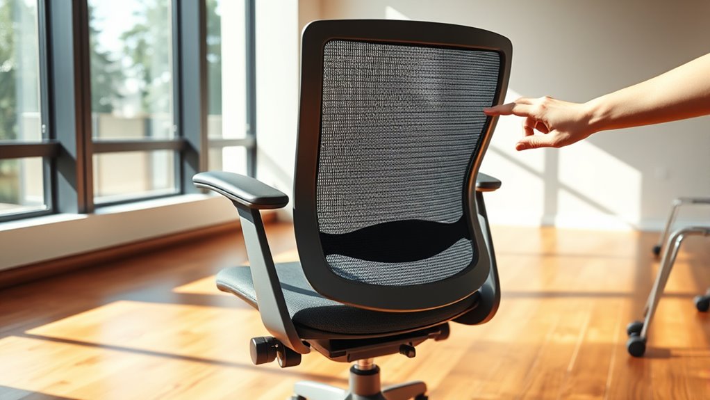 adjustable lumbar and height