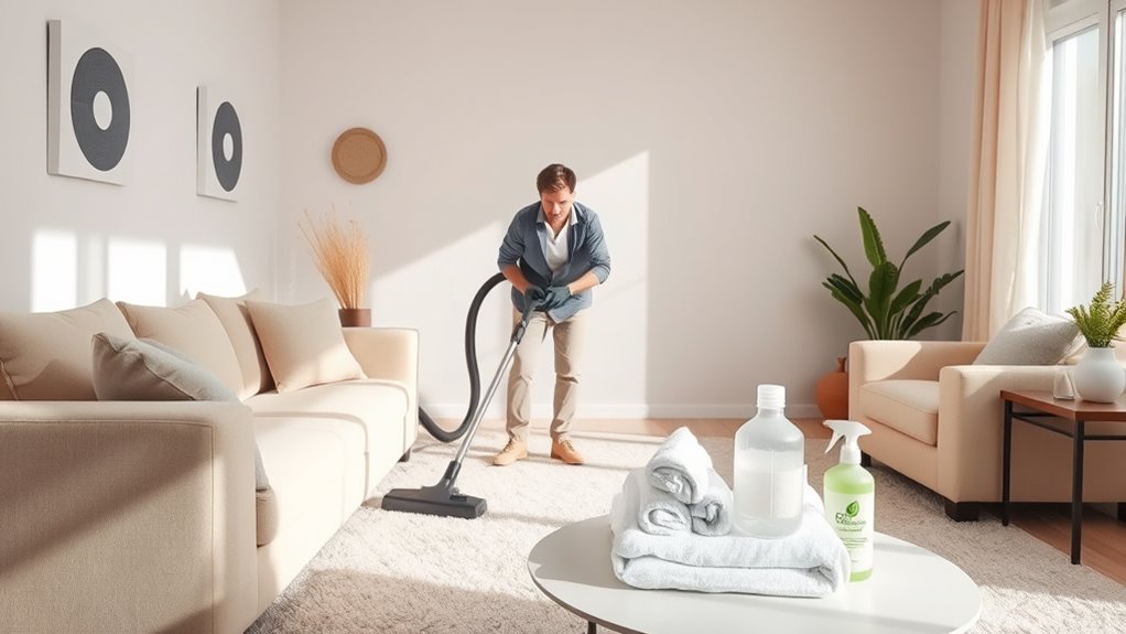 allergen removal indoor cleaning