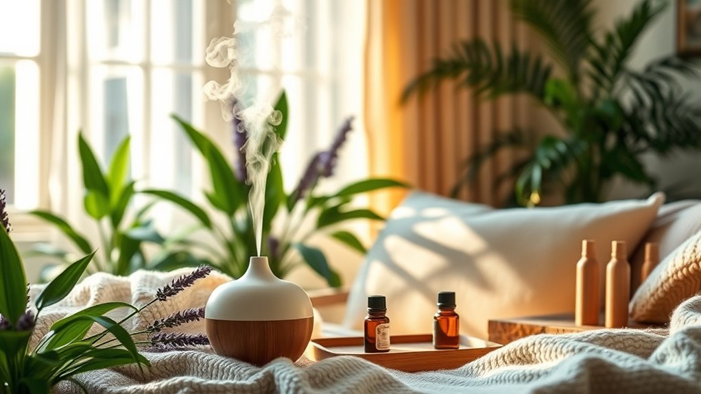 aromatherapy enhances home comfort