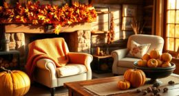 autumn harvest cozy decor