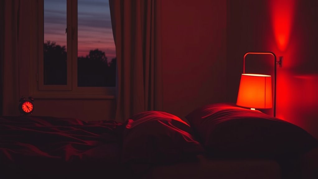 blue light reduction before sleep