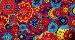 bold colors and patterns