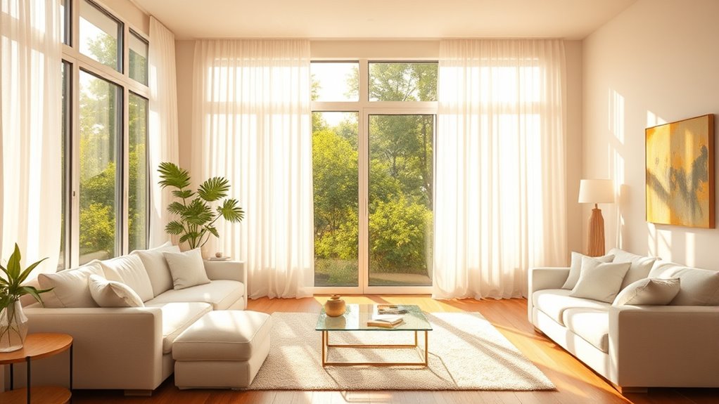 bright interiors improve sleep