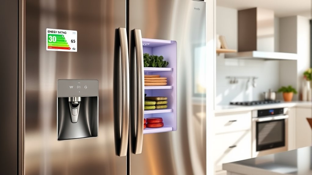 choosing efficient modern refrigerators
