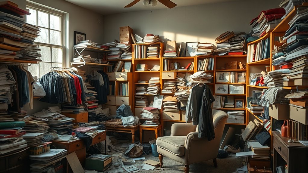 clutter hampers mental well being