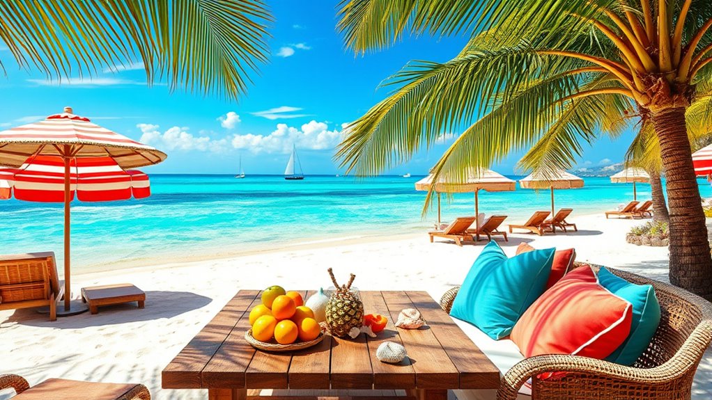 coastal vibe with color