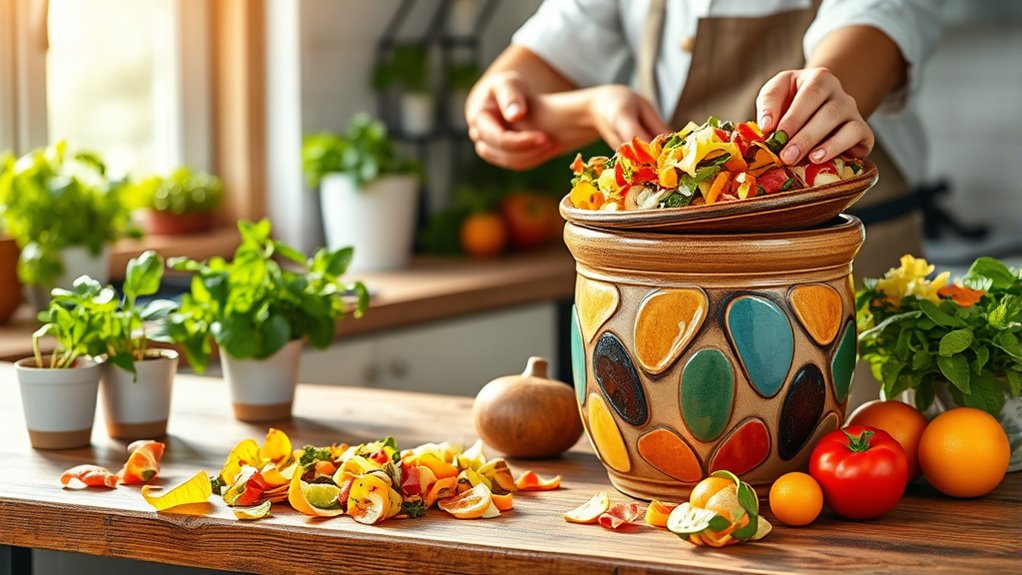 composting to reduce waste