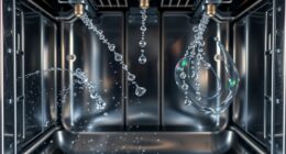 dishwasher water jet mechanics