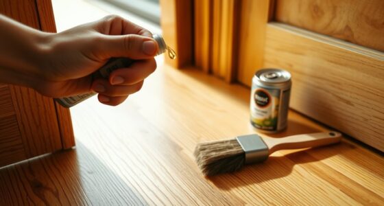 door and floor squeak fixes