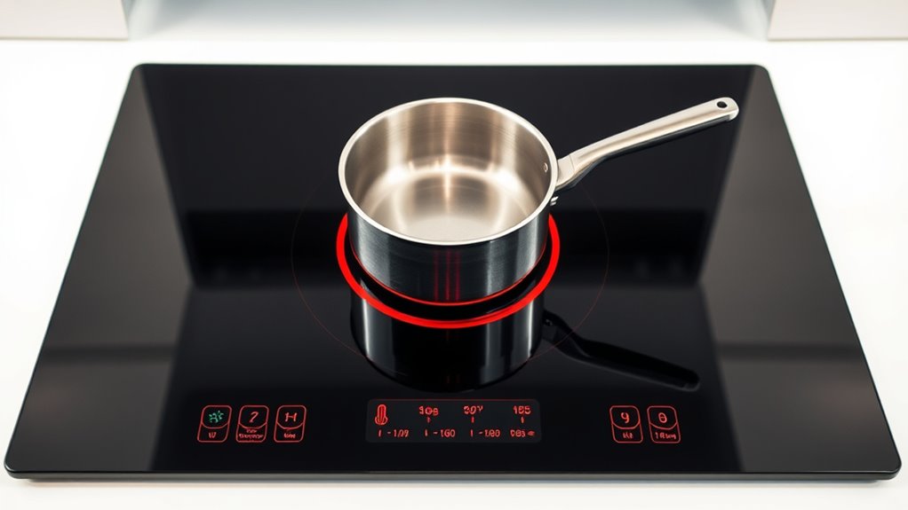efficient safe induction cooking