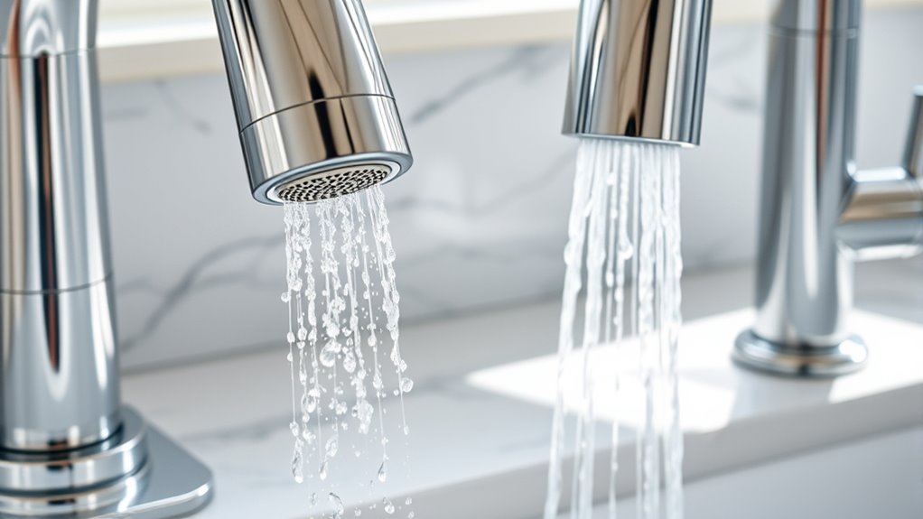 efficient water flow devices