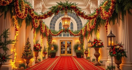 festive entranceway decor ideas