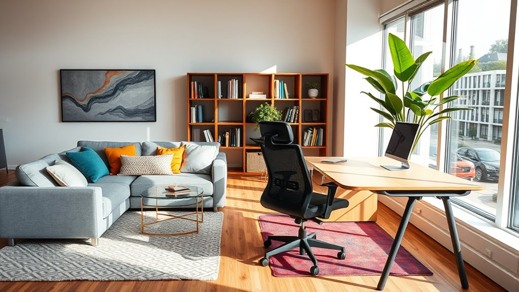flexible living and working spaces