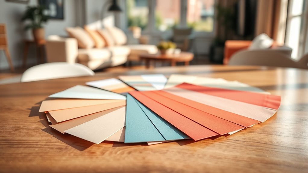 harmonious colors evoke mood