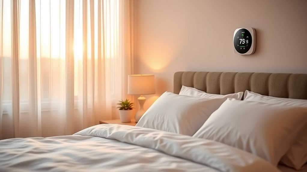 ideal bedroom temperature settings