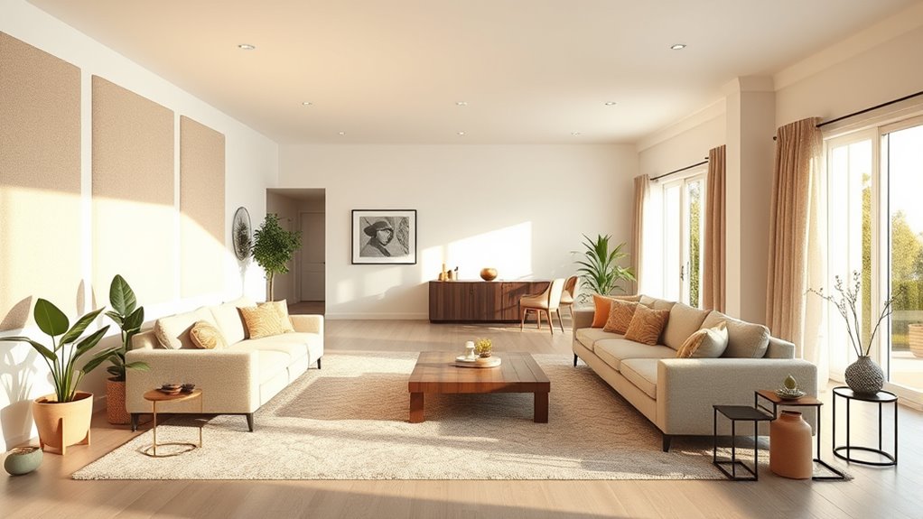 minimize noise in open plan