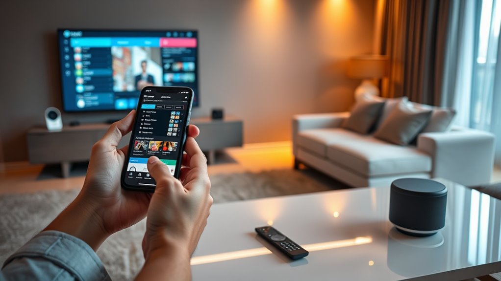 mobile app remote control