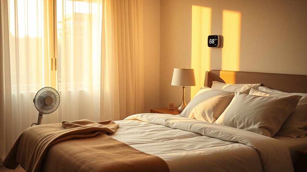 optimize bedroom airflow and humidity