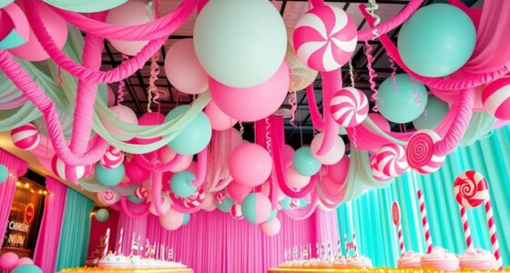 pastel candy land decor