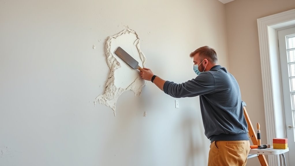 proper drywall patching techniques