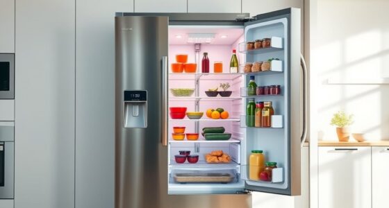 refrigerator features and options