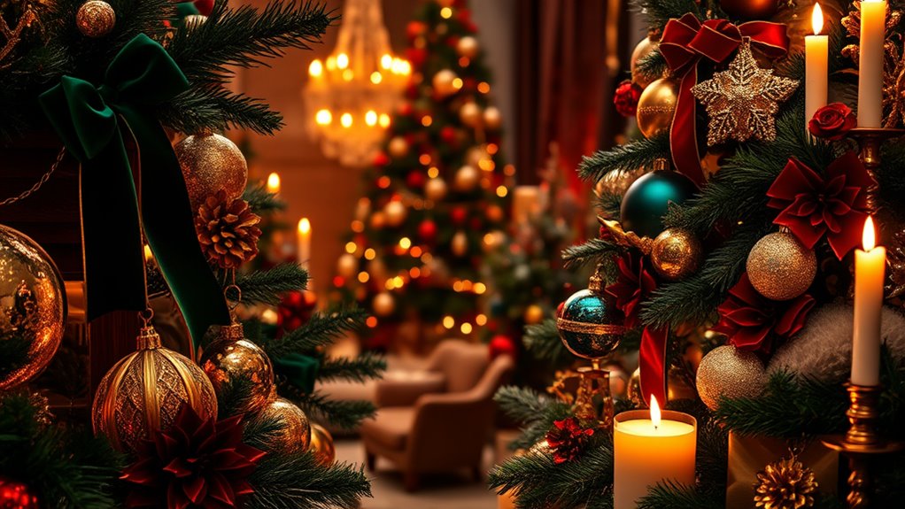 rich traditional holiday colors