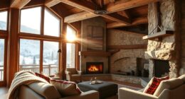 rustic alpine mountain style