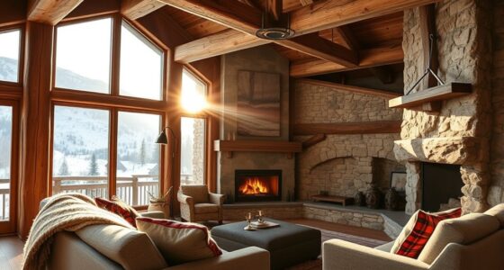 rustic alpine mountain style