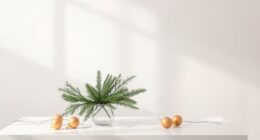 simple stress free holiday decor