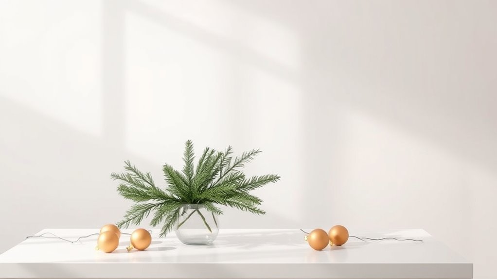 simple stress free holiday decor