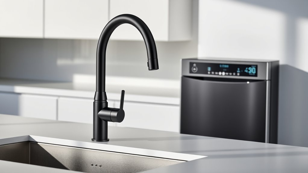 smart water saving kitchen fixtures