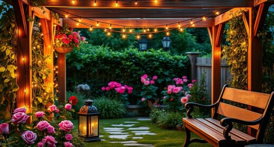 solar powered garden lighting