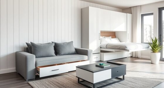 space saving multifunctional furniture