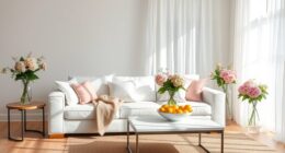 spring decor light and fresh