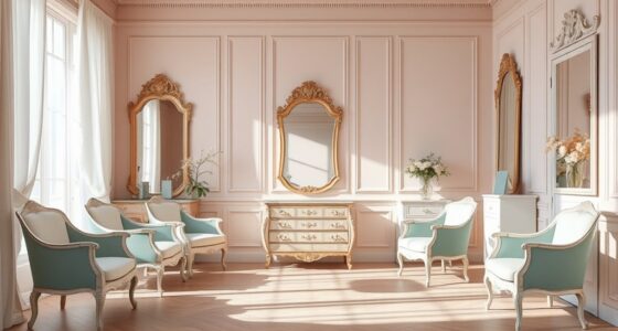 swedish pastel symmetrical elegance