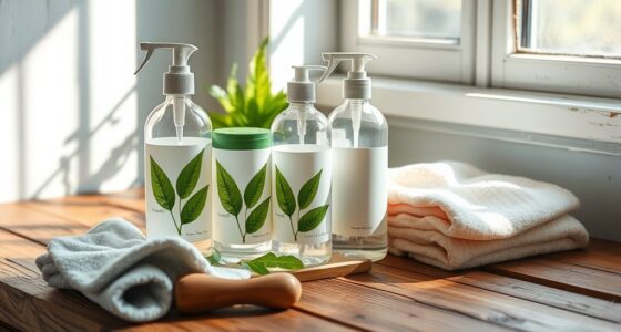 use safer cleaning products